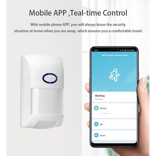 Tuya Intelligent WiFi Infrared Detector APP Remote Control My