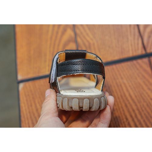 Unisex Baby Shoes Casual Soft Sole Sandals - Black
