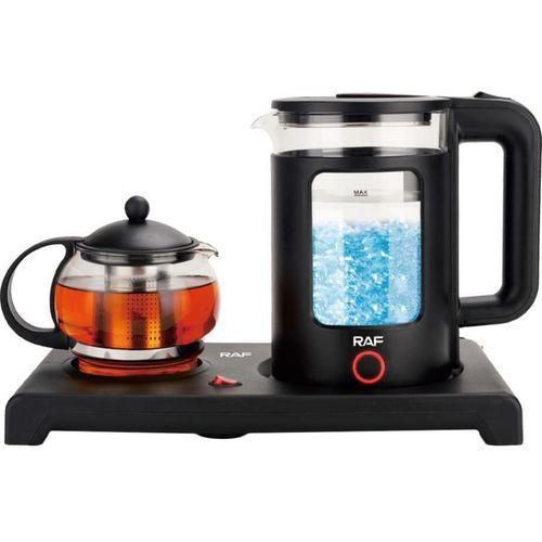 RAF 2 Liters Electric Kettle with Turkish Glass Teapot Brewing Kit