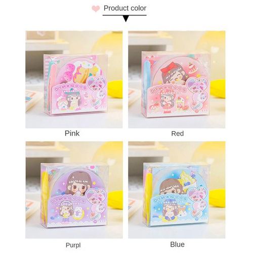 1Set Multipurpose Nano Tape With Straw Small Flash For DIY Craft Children Bubble Tape Toy Reusable Waterproof Adhesive Nano