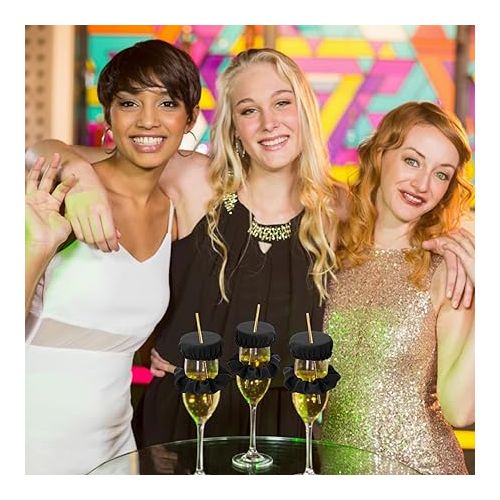 Hair Band With Drinks Cover Drink Protection For Party Club