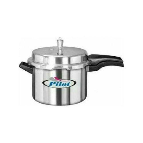 Genetic Pilot 7.5Ltrs Pressure Cooker - Silver