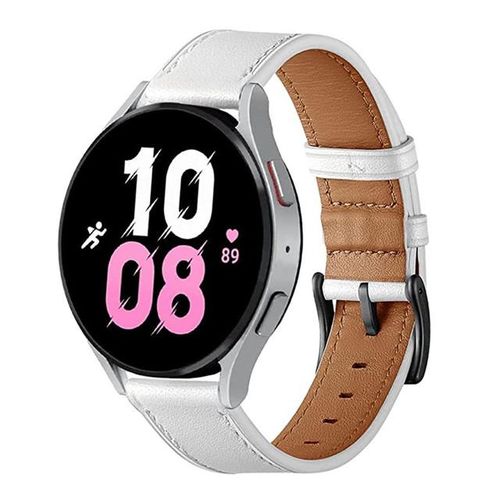 Leather Strap For Samsung Galaxy Watch 6 5 4 Pro 44mm 40mm Classic 47mm 43mm 46mm Bracelet Wacthband Replacement Cowhide Correa