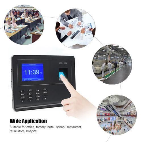 Biometric Fingerprint PasswordTimeAttendaceMachine