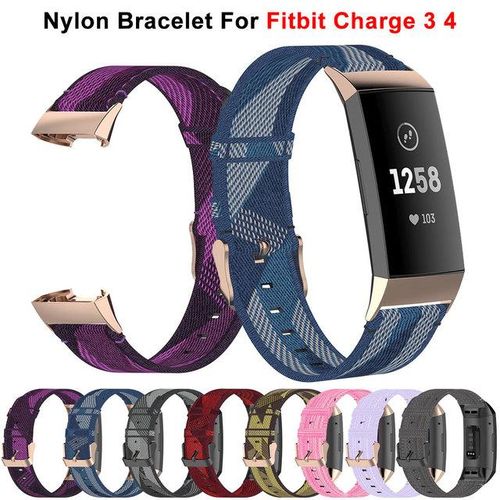 Nylon Bands For Fitbit Charge 3 Strap Soft Watch Strap Bracelet Replacement Watchband Belt For Fit Bit Charge 4 Charge 3 Se Band