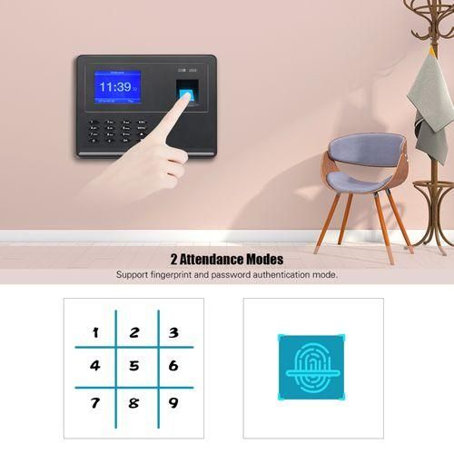 Biometric Fingerprint PasswordTimeAttendaceMachine