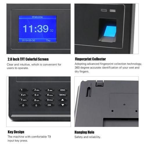 Biometric Fingerprint PasswordTimeAttendaceMachine