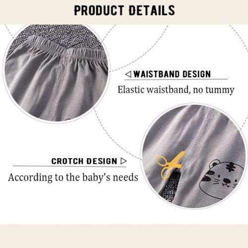 Boys Girls Baby Clothes Kids Short Sleeve Pants Set - Tiger Pattern