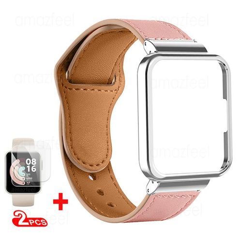 Stainless Steel Strap For Redmi Watch 3 2 Lite Genuine Bracelets Metal Wrist Band For Mi Watch Lite Belt Bumper Frame