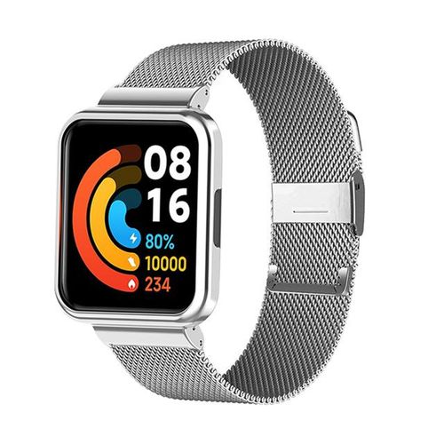 Stainless Steel Strap For Redmi Watch 3 2 Lite Genuine Bracelets Metal Wrist Band For Mi Watch Lite Belt Bumper Frame
