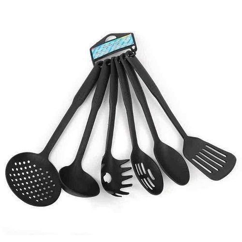 6-Piece Plastic Kitchen Cooking Utensils