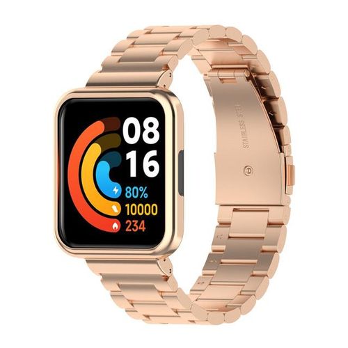 Magnetic Loopcase Protector For Redmi Watch 2 Lite Stainless Steel Bracelet For Redmi Watch 3 Active Metal Strap Cover Frames