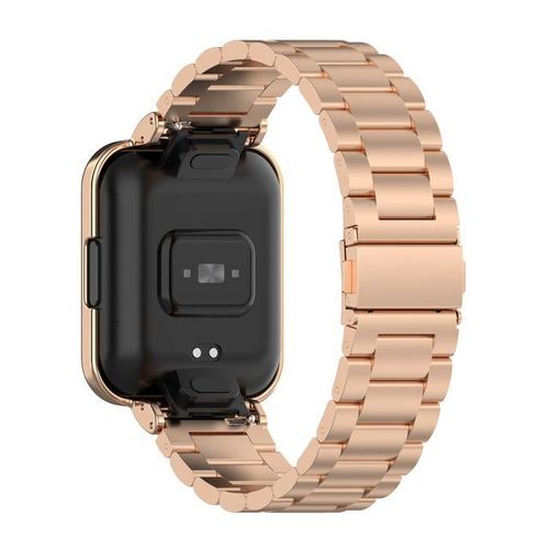 Magnetic Loopcase Protector For Redmi Watch 2 Lite Stainless Steel Bracelet For Redmi Watch 3 Active Metal Strap Cover Frames