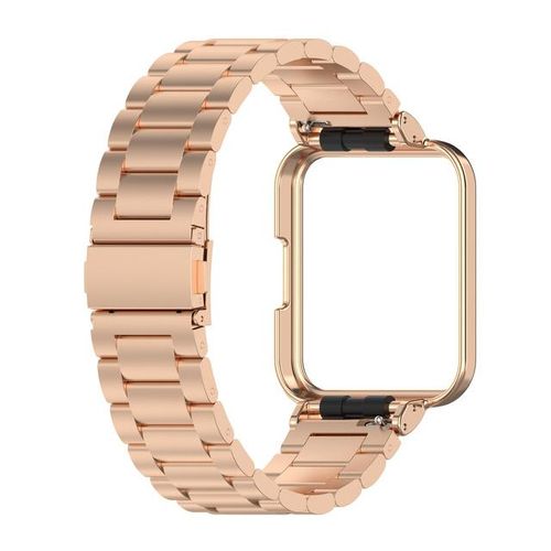 Magnetic Loopcase Protector For Redmi Watch 2 Lite Stainless Steel Bracelet For Redmi Watch 3 Active Metal Strap Cover Frames