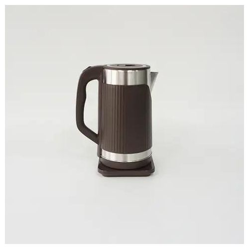 4 Liters Large Fast Boiling Electric Kettle With A Good Design-Black/Brown