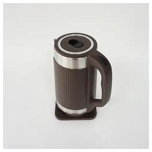 4 Liters Large Fast Boiling Electric Kettle With A Good Design-Black/Brown