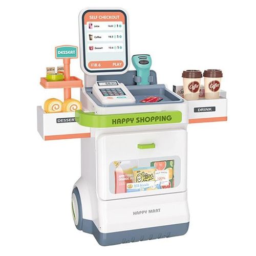 26pcs/20pcs/47pcs Kit For Kids Pretend Station Set Mobile Cart With Kit For Boys Girls Gifts