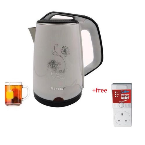 Marado Original 2.5L Electric Heat Kettle Percolator- Multicolor