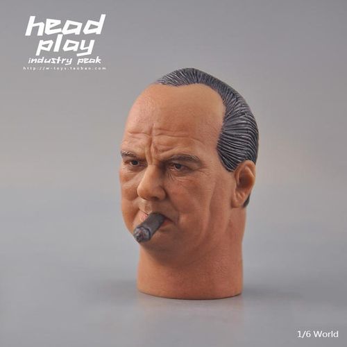 Headplay 1/6 Trend Asian Europe Sculpt Elijah Jordan Wood Dwayne Johnson Jacky Cheung for 12'' Body