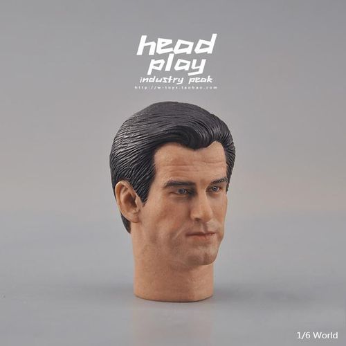 Headplay 1/6 Trend Asian Europe Sculpt Elijah Jordan Wood Dwayne Johnson Jacky Cheung for 12'' Body