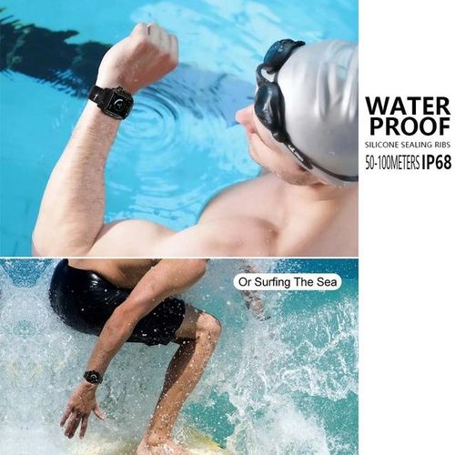 Ip68 Waterproof Case With Strap For Watch Series 6 Se 5 4 44mm 40mm Iwatch Series 1 2 3 42mm Smart Ring