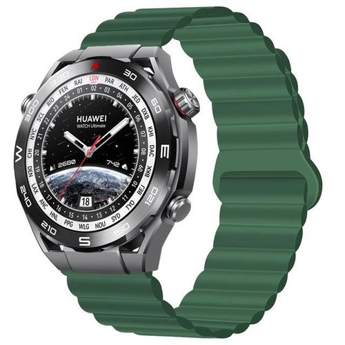 Magnetic Silicone Strap For Watch Ultimate Bracelet Replacement Wristband For Watch 4/4pro/gt2/gt 3 Pro 46mm/buds