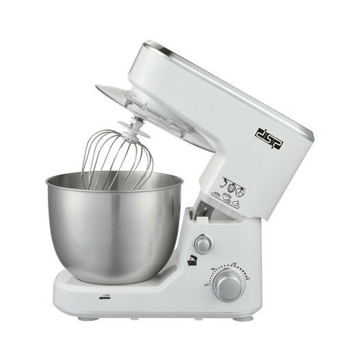 Dsp 5L DSP Blender Dough Hand/Stand Mixer Food Processor, White.