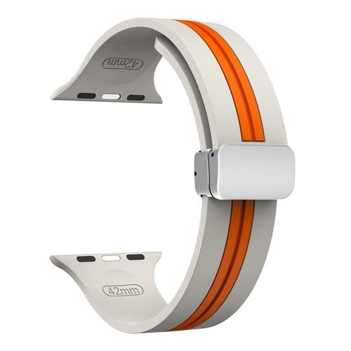 Magnetic Strap For Watch Ultra 2 Band 44mm 45mm 49mm 40mm 41mm 42mm 38mm Silicone Bracelet Iwatch Series 7 8 Se 6 5 4 3 9