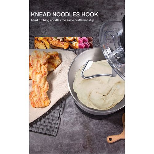 Dsp 5L DSP Blender Dough Hand/Stand Mixer Food Processor, White.