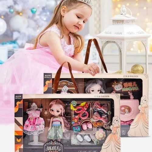 Girl Princess Doll Babbi Doll Set Box Play Every Family Children Toys Box