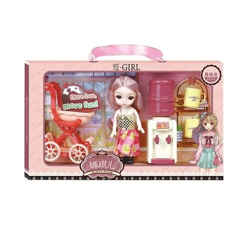Girl Princess Doll Babbi Doll Set Box Play Every Family Children Toys Box
