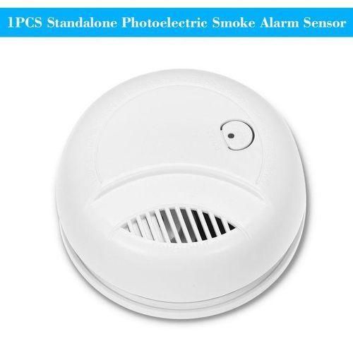 1Pcs Standalone Photoelectric Smoke Alarm High Sensitive