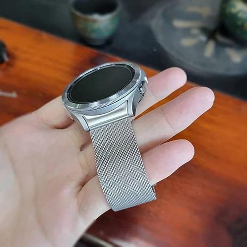 No Gaps Milanese Strap For Galaxy Watch 5 Pro 45mm/4 Classic 42mm 46mm Mesh Metal Bands For Galaxy Watch 5/4 40mm/44mm