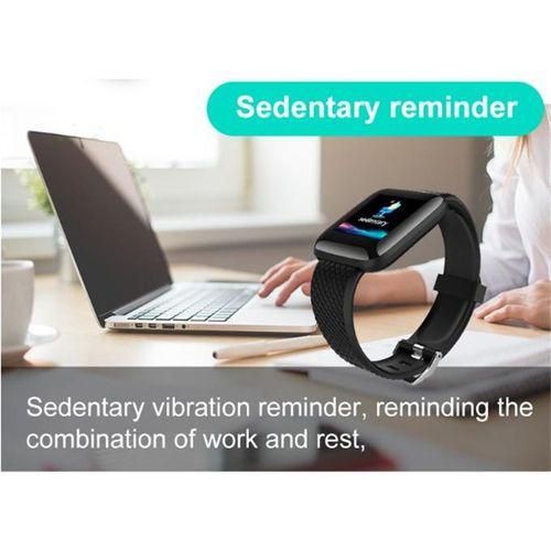 116plus smart watch heart rate and blood pressure monitor for men, women and children