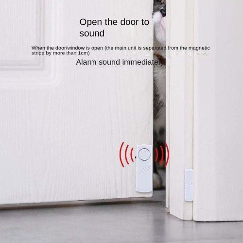 Household Door and Window Alarm Entry Door Anti-Theft Door Magnetic Induction Alarm Window Anti-Thief Door Reminder