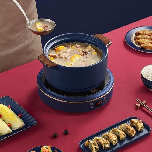 silver crest Electric Ceramic Cooker Household Stir-Frying Round Induction Multifunctional Integrated High-Power Light Infrared Cooker Stove