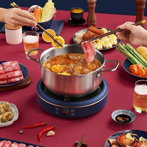 silver crest Electric Ceramic Cooker Household Stir-Frying Round Induction Multifunctional Integrated High-Power Light Infrared Cooker Stove
