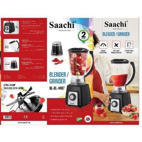 Saachi Blender/Grinder NL-BL-4407 - Blend, Grind, and Puree with Ease!