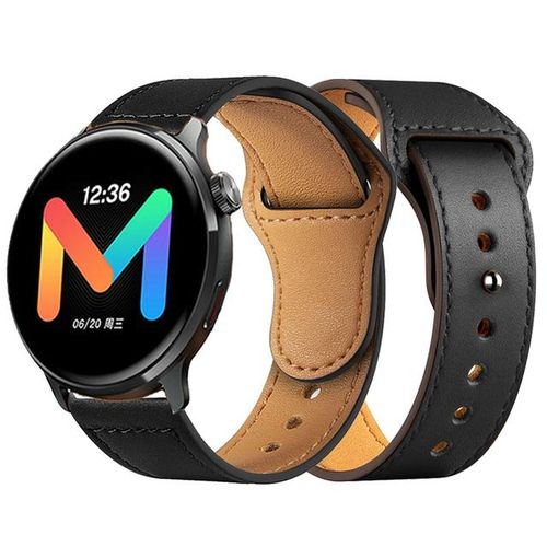 Premium Leather Watch Band For Mibro Watch Lite2/lite/color/air Smart Watch Accessories Bracelet For Mibro A1/x1/c2 Strap Belt