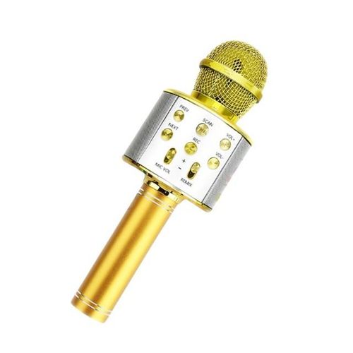 Handheld Wireless Bluetooth Karaoke Machine Microphone For Kids Toys, Microphone For 3-15 Year Old Boys Girl Toys Birthday