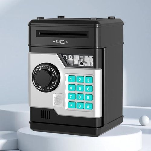 Moneybox Piggy Bank To Save Money Coins for Children Fingerprint Pas Combination Box Piggybank Toys Kids Birthday Gifts