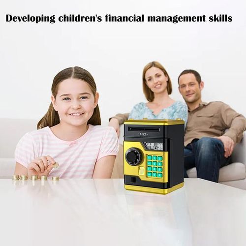Moneybox Piggy Bank To Save Money Coins for Children Fingerprint Pas Combination Box Piggybank Toys Kids Birthday Gifts