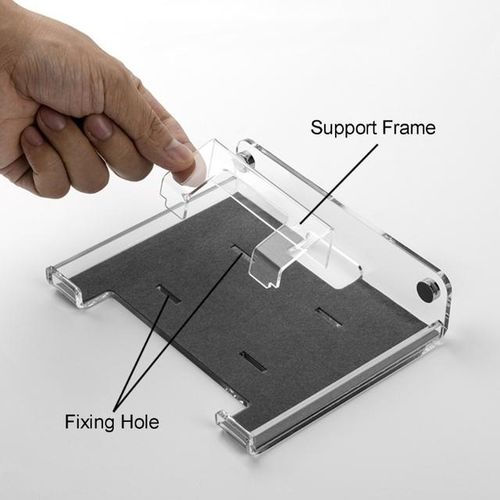 Show Stand For Echo Show 5 Transparent Acrylic Holder Cradle Home Wall Mounted Speaker Support Bracket Display Shelf K1kf