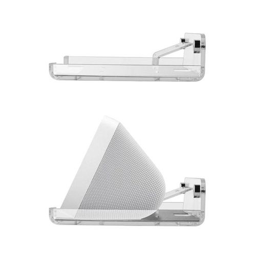 Show Stand For Echo Show 5 Transparent Acrylic Holder Cradle Home Wall Mounted Speaker Support Bracket Display Shelf K1kf
