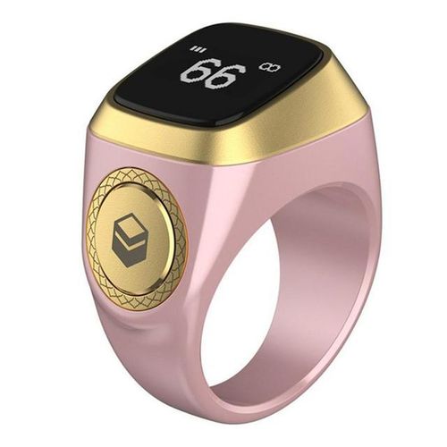 Iqibla Smart Tasbih Rechargeable Tally Counter For Muslims Zikr Digital Tasbeeh 5 Prayer Time Reminder Waterproof Ring