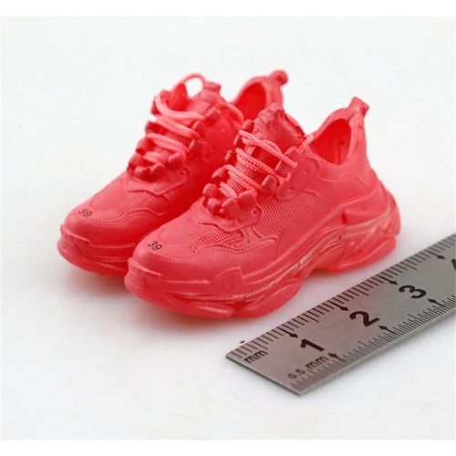 25 Styles 1/6 Female Thick Soled Dad Shoes Lace-Up Sports Skate Hollow Clunky Sneaker Model for 12'' Action Figure SD/BJD