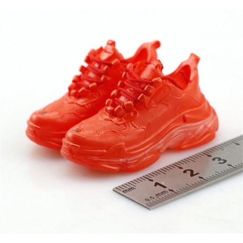 25 Styles 1/6 Female Thick Soled Dad Shoes Lace-Up Sports Skate Hollow Clunky Sneaker Model for 12'' Action Figure SD/BJD