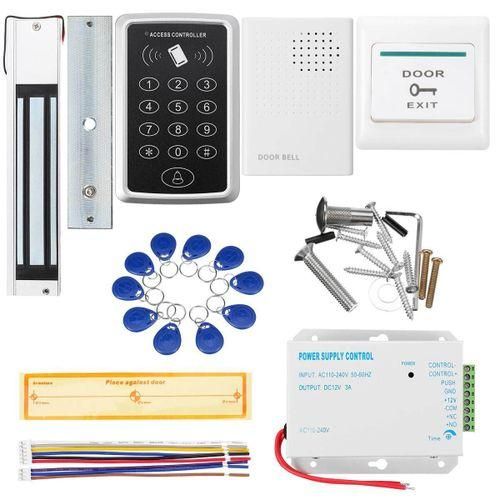 Remote Control Full Complete By Access Control Kit 180kg Magnetic Lock