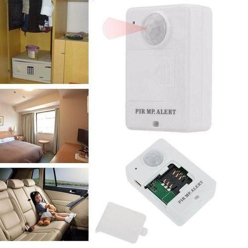 White A9 Wireless PIR Sensor Motion Detector GSM Alarm Alert