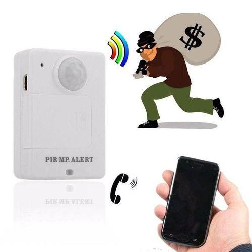 White A9 Wireless PIR Sensor Motion Detector GSM Alarm Alert
